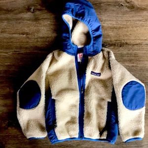 XS kids Patagonia Hooded Retro X jacket